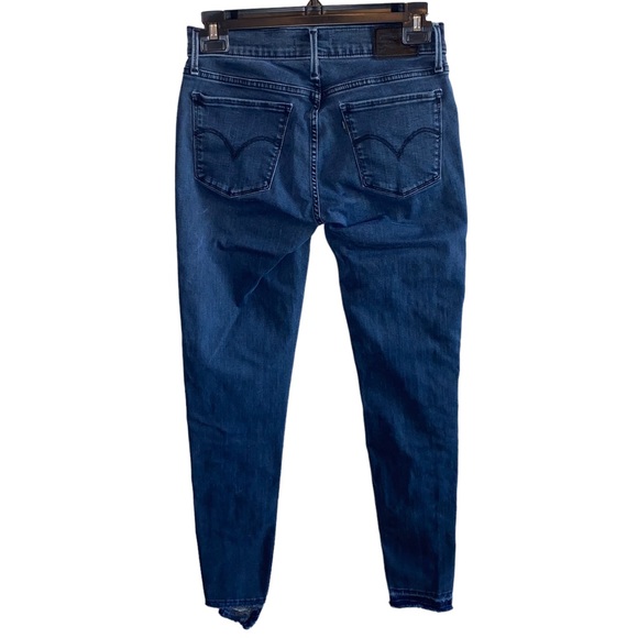 Levi’s 710 Super Skinny Premium Dark Denim Jeans - Picture 2 of 7